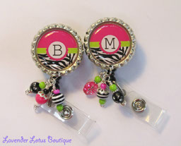 Personalized Brites-retractable, id, reel, badge, personalized, beaded, bling, fun, zebra, cigar band, beads, retractable id, retractable badge, retractable holder, retractable badge reel, retractable id reel, retractable badge holder, id reel, badge reels, badge holders, fun badge reels, unique badge reels, personalized badge reels, beaded badge reels, hot badge reels, personalized id reels, designer id reels, personalized id holder, nurse, teached, office, medical, education, business